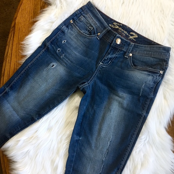Seven7 Denim - ✂️SEVEN7 Distressed Skinny Jeans